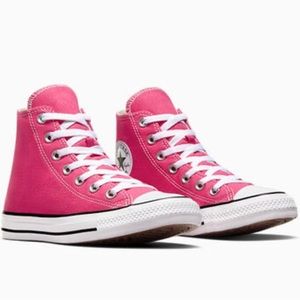 women’s hot pink converse